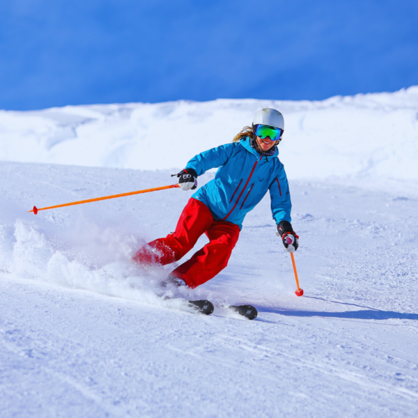 Sports insoles for alpine skiing